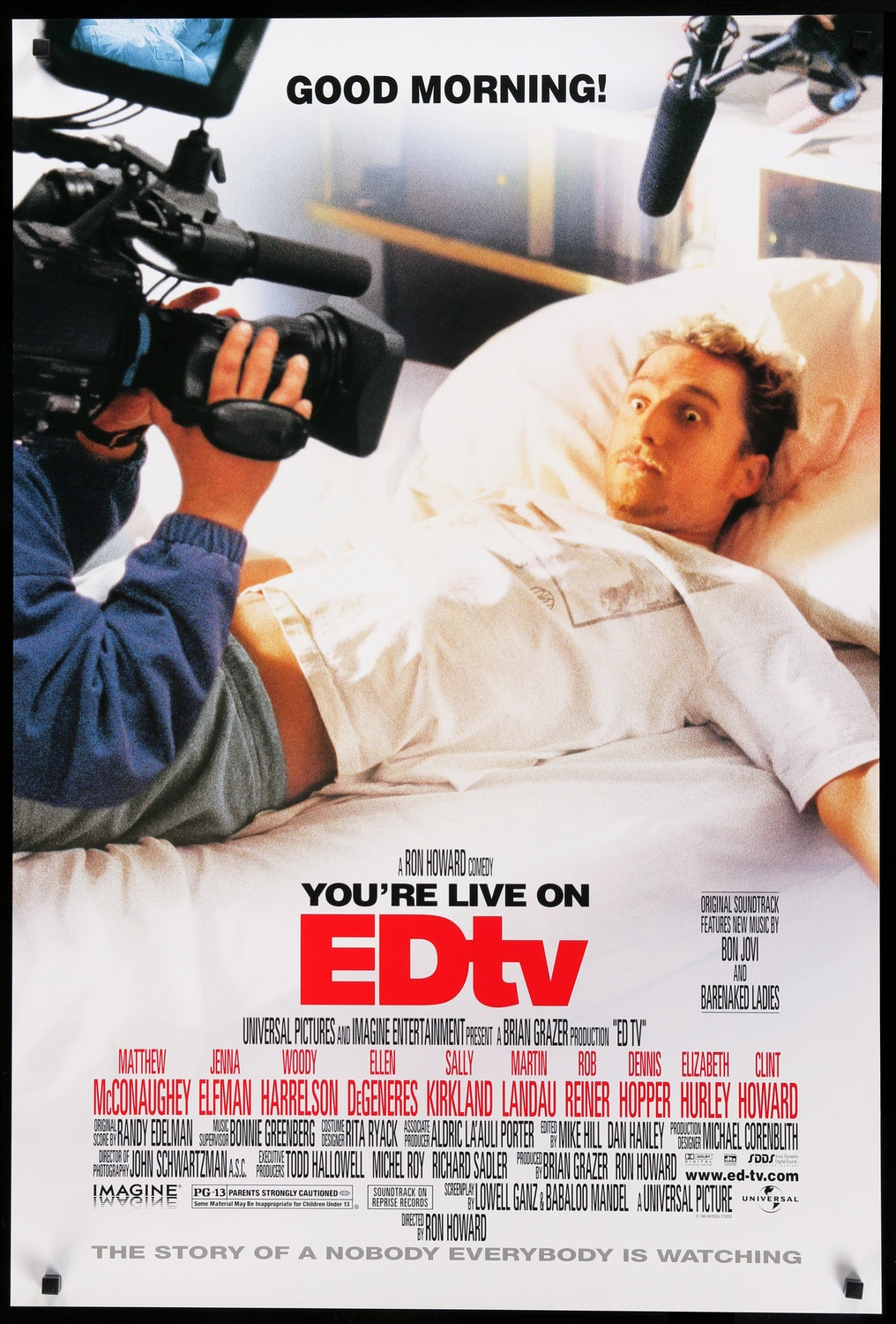 EDtv (1999) original movie poster for sale at Originalfilmart