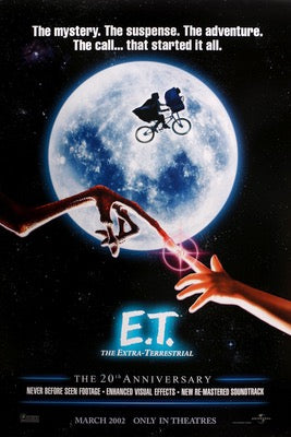 E.T. The Extra Terrestrial (1982) original movie poster for sale at Originalfilmart