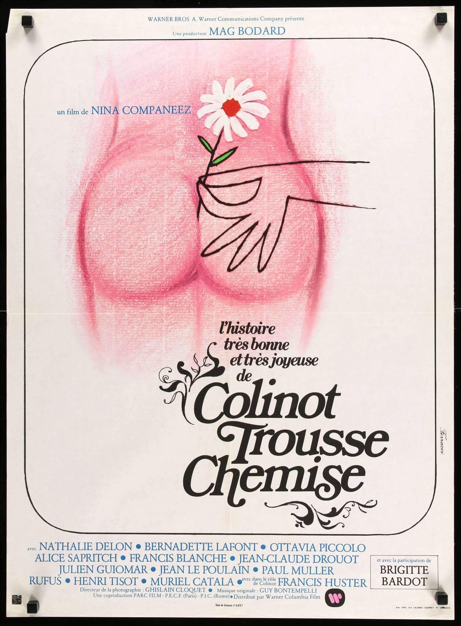 Edifying and Joyous Story of Colinot (1973) original movie poster for sale at Originalfilmart