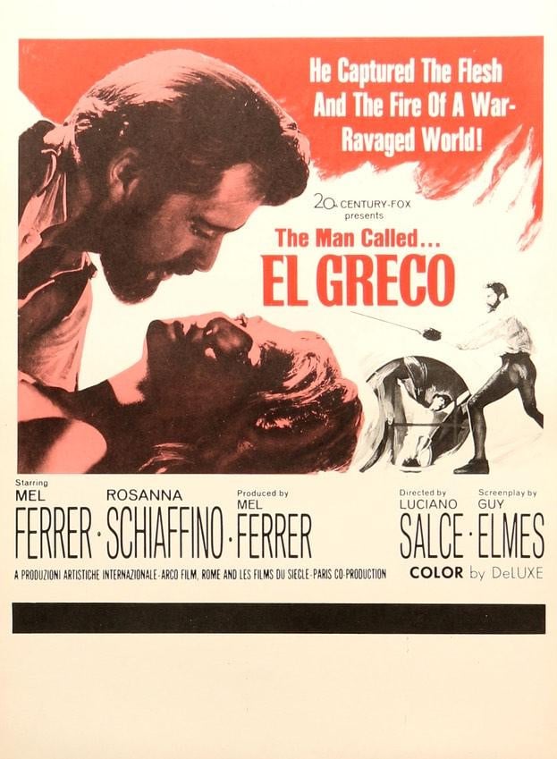 El Greco (1966) original movie poster for sale at Originalfilmart
