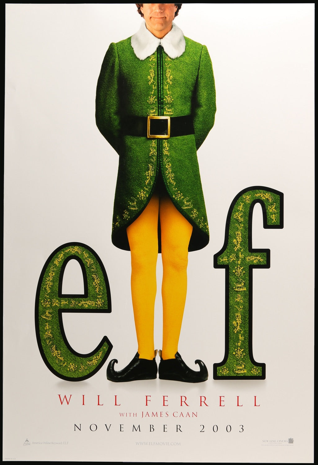Elf (2003) original movie poster for sale at Originalfilmart