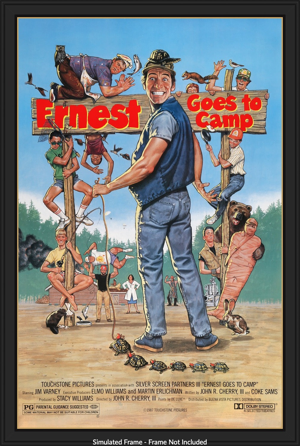 Ernest Goes to Camp (1987) original movie poster for sale at Originalfilmart