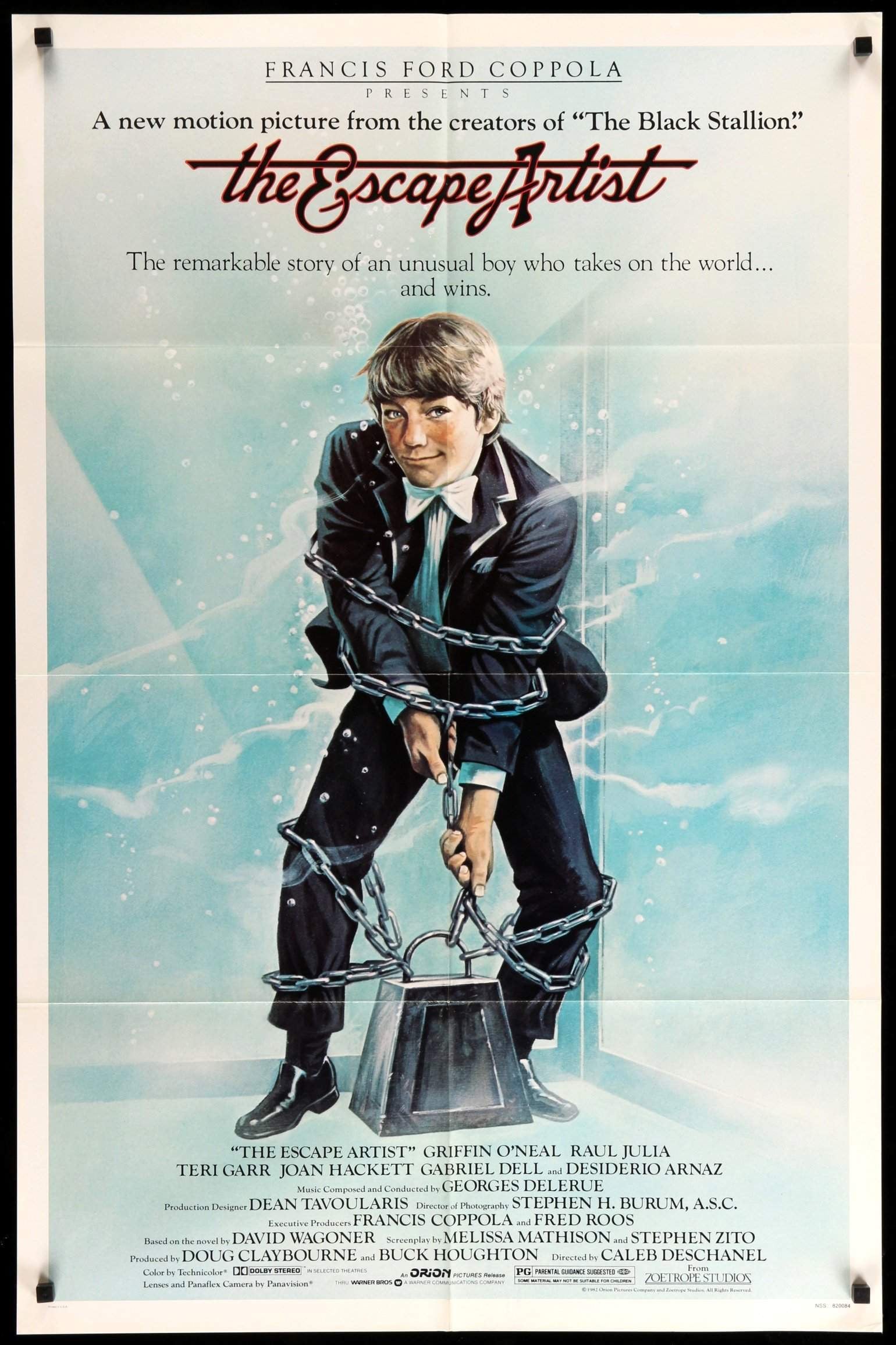 Escape Artist (1982) original movie poster for sale at Originalfilmart