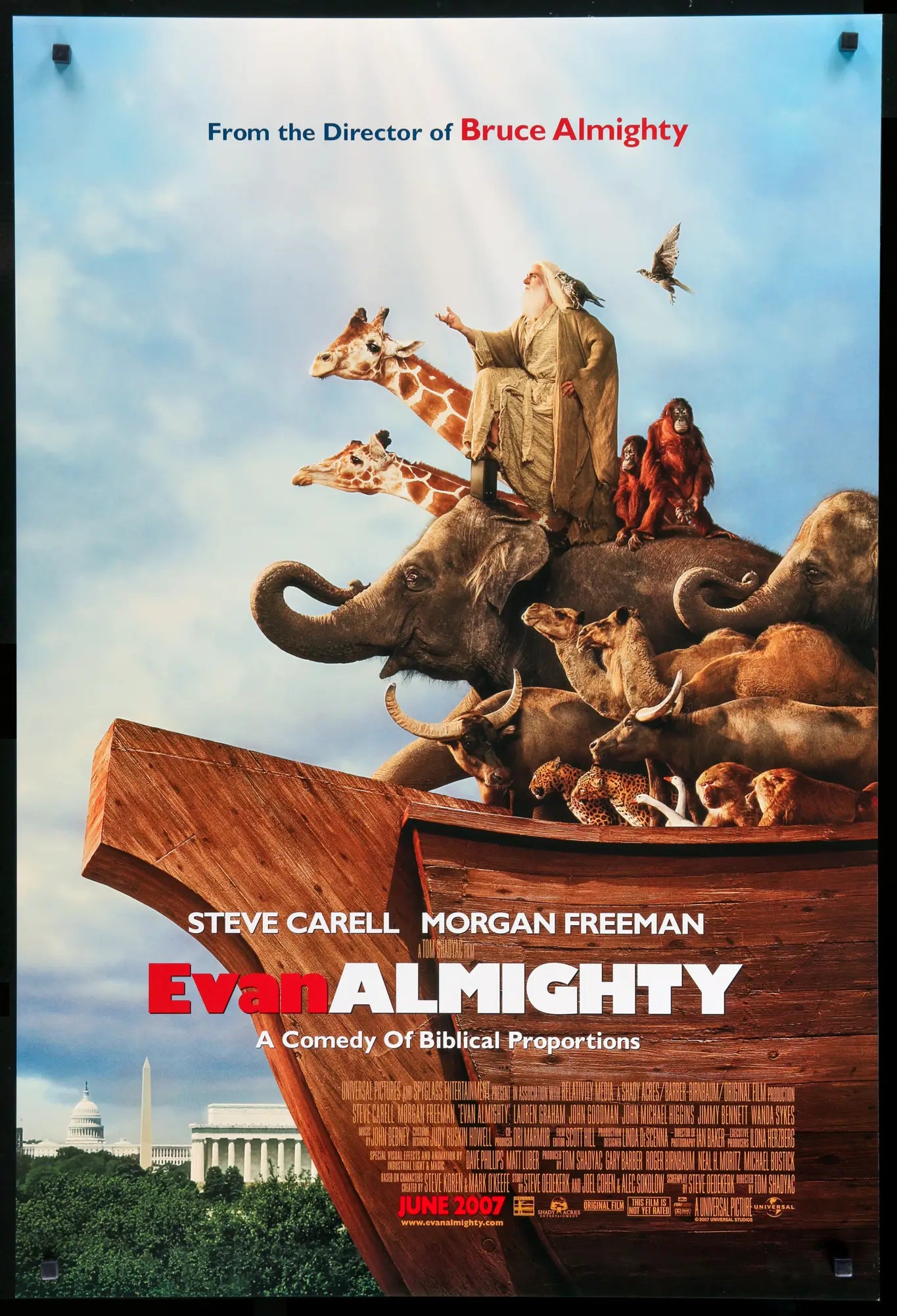Evan Almighty (2007) original movie poster for sale at Originalfilmart
