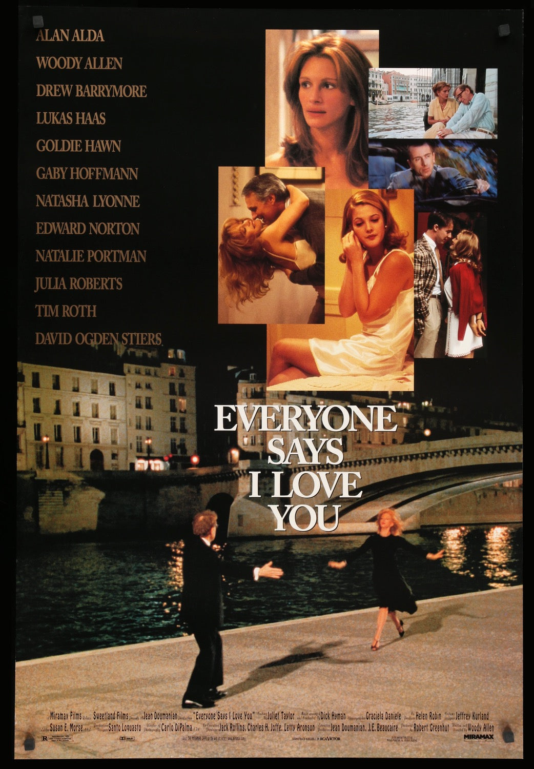 Everyone Says I Love You (1996) original movie poster for sale at Originalfilmart