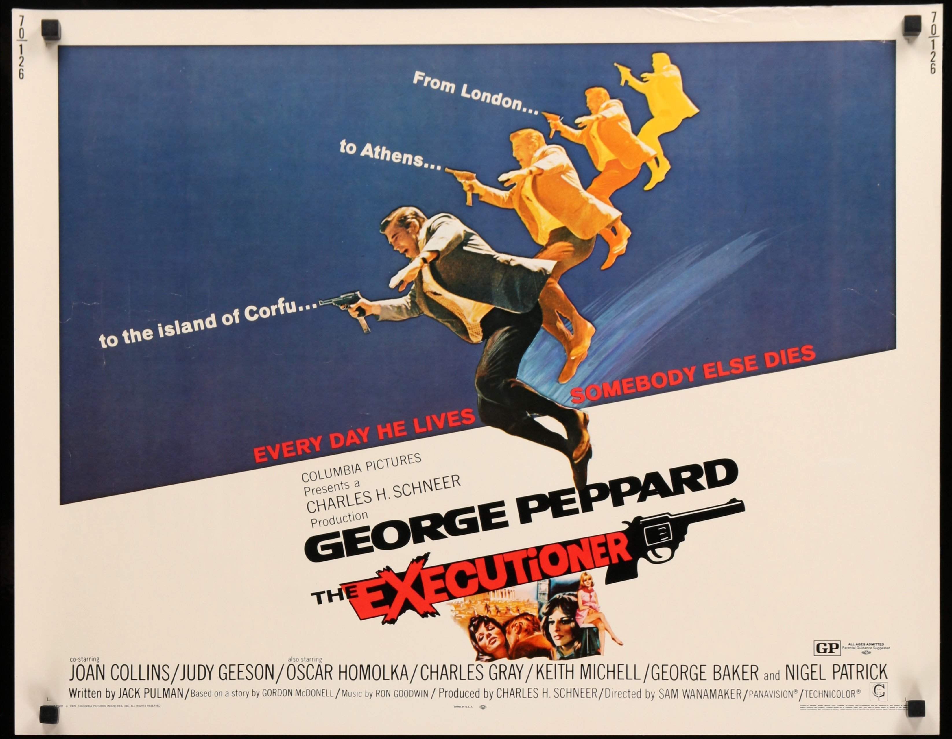 Executioner (1970) original movie poster for sale at Originalfilmart