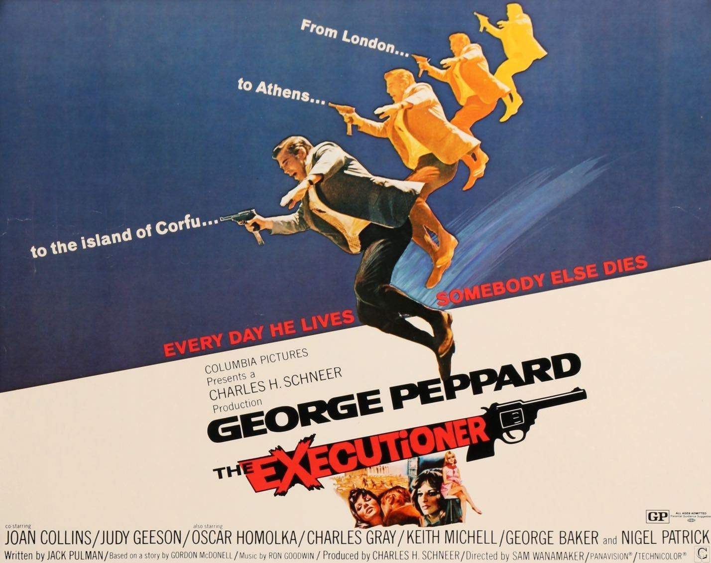 Executioner (1970) original movie poster for sale at Originalfilmart