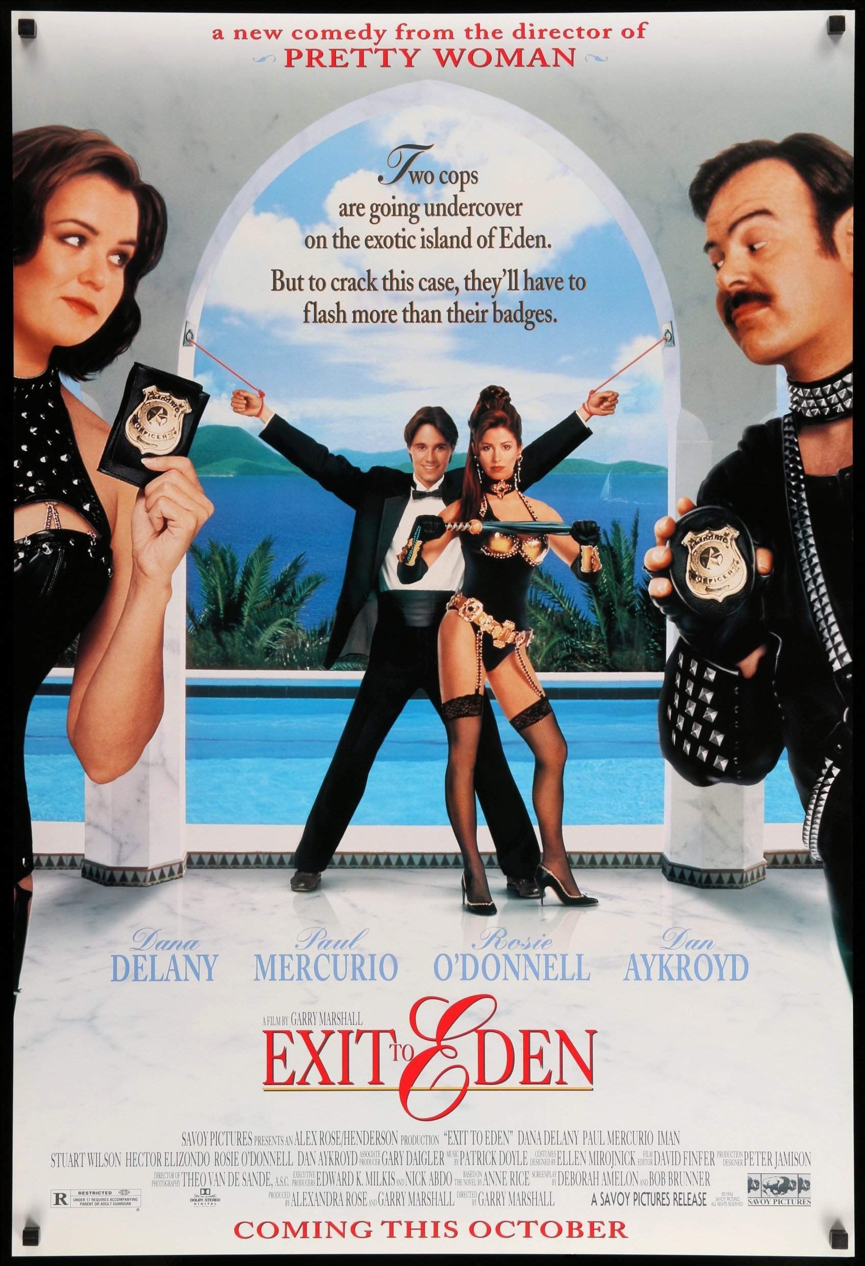 Exit to Eden (1994) original movie poster for sale at Originalfilmart