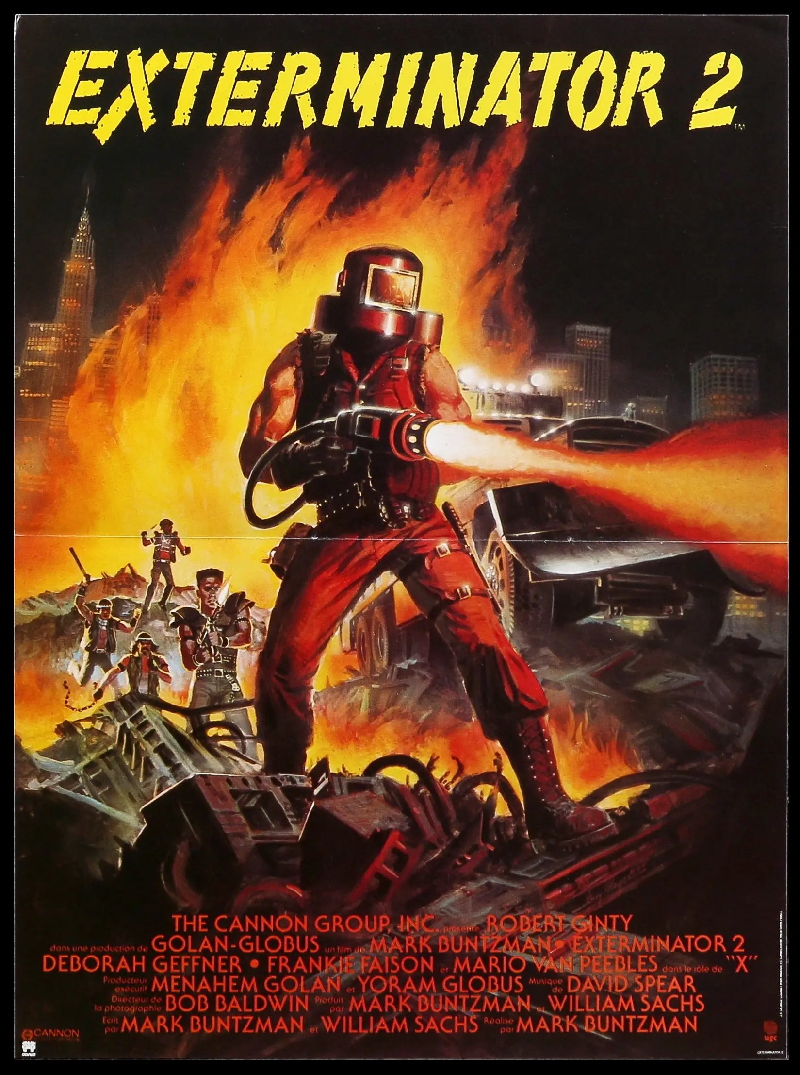 Exterminator 2 (1984) original movie poster for sale at Originalfilmart