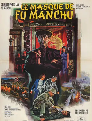 Face of Fu Manchu (1965) original movie poster for sale at Originalfilmart