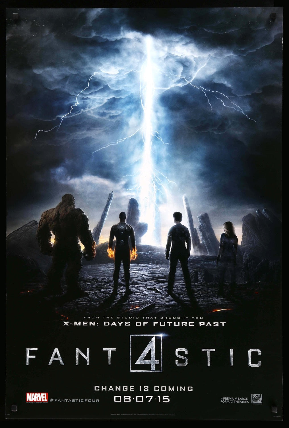 Fantastic Four (2015) original movie poster for sale at Originalfilmart