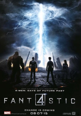 Fantastic Four (2015) original movie poster for sale at Originalfilmart