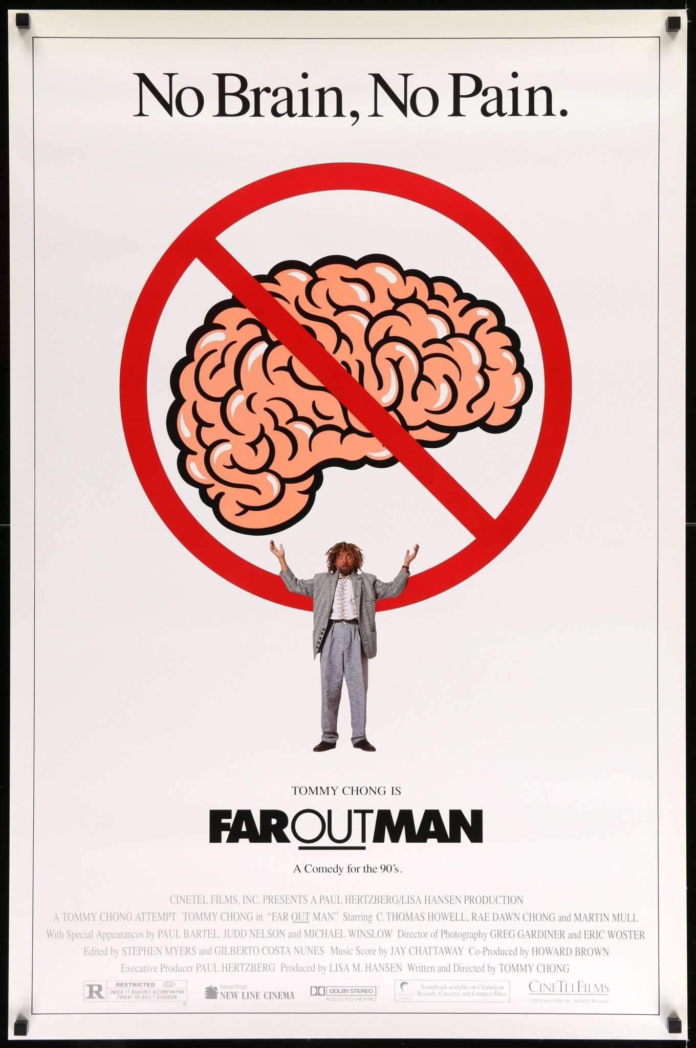Far Out Man (1990) original movie poster for sale at Originalfilmart