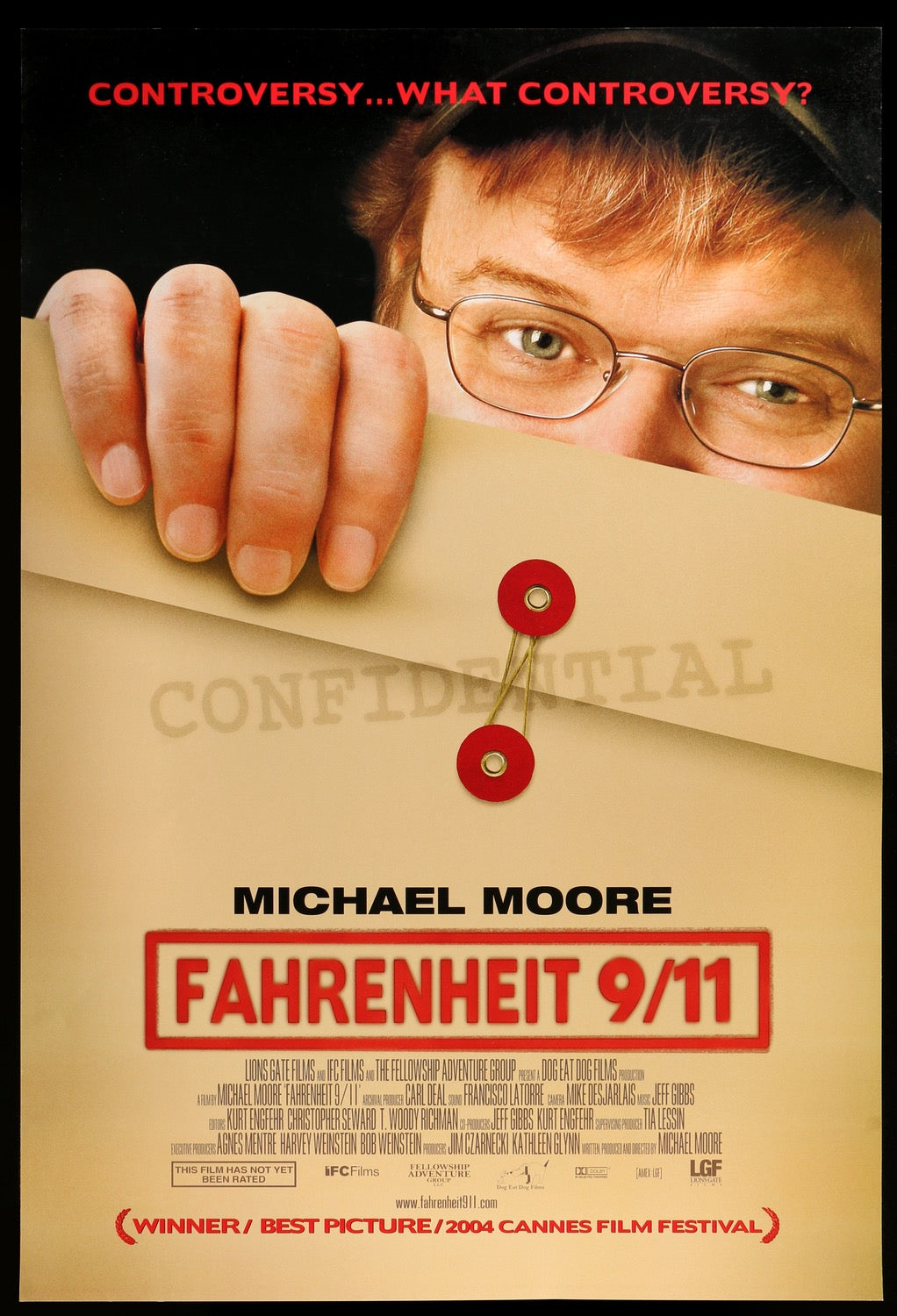 Fahrenheit 9/11 (2004) original movie poster for sale at Originalfilmart
