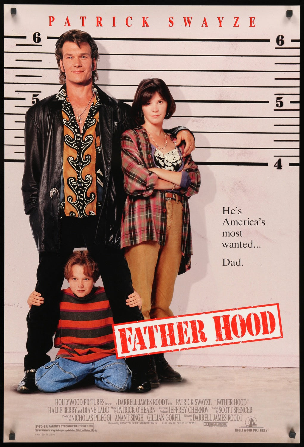 Father Hood (1993) original movie poster for sale at Originalfilmart