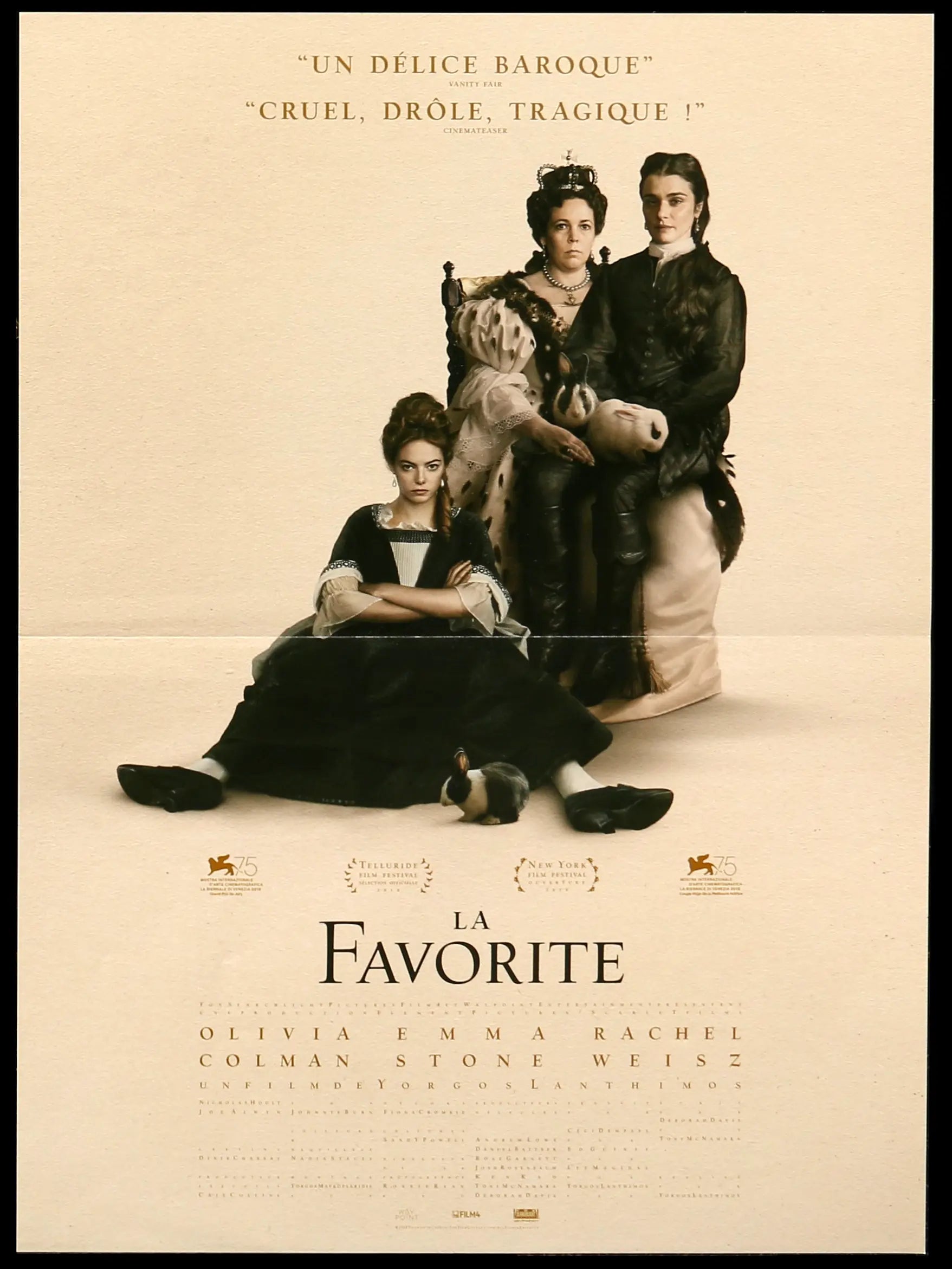 Favourite (2018) original movie poster for sale at Originalfilmart