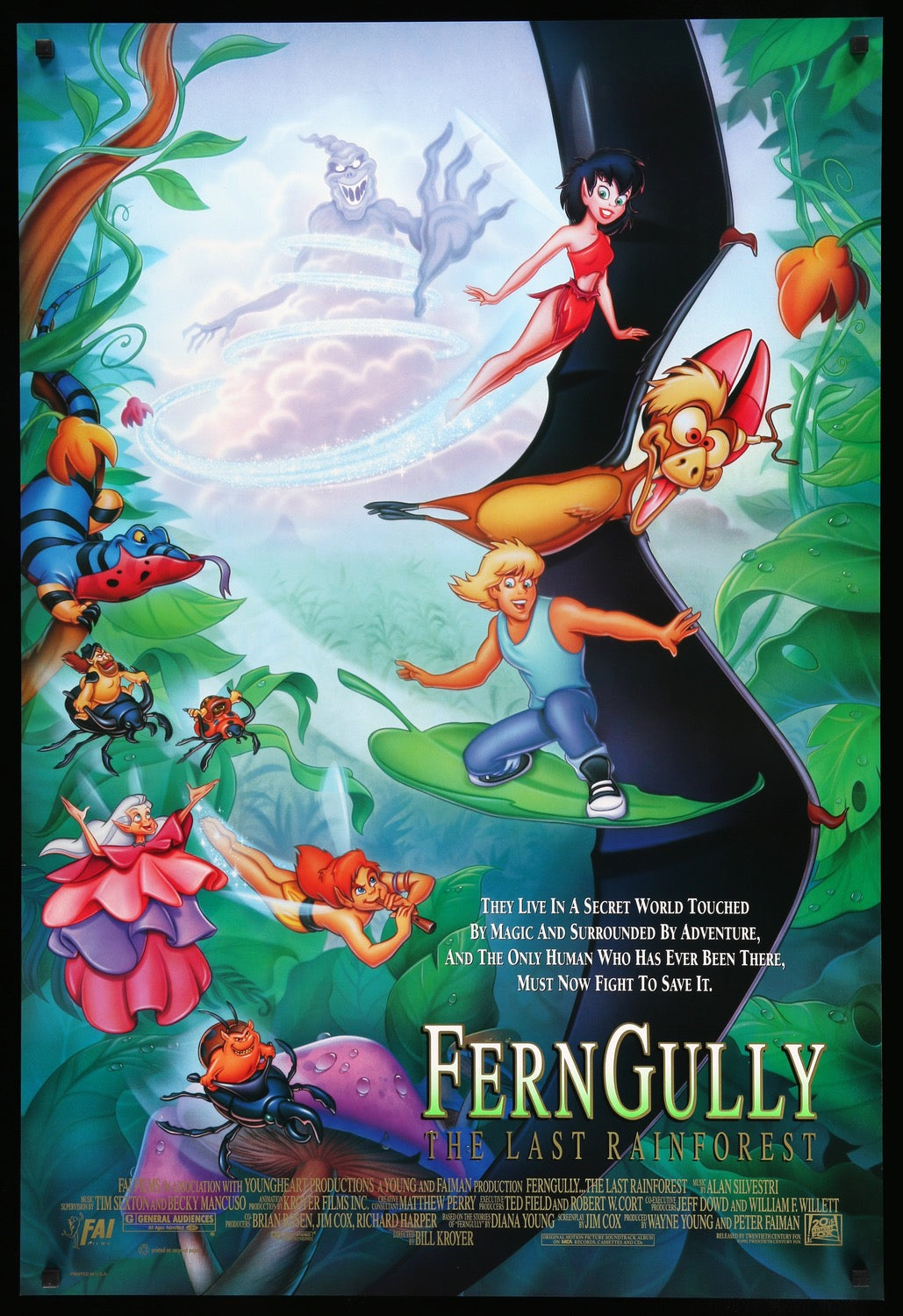 FernGully - The Last Rainforest (1992) original movie poster for sale at Originalfilmart