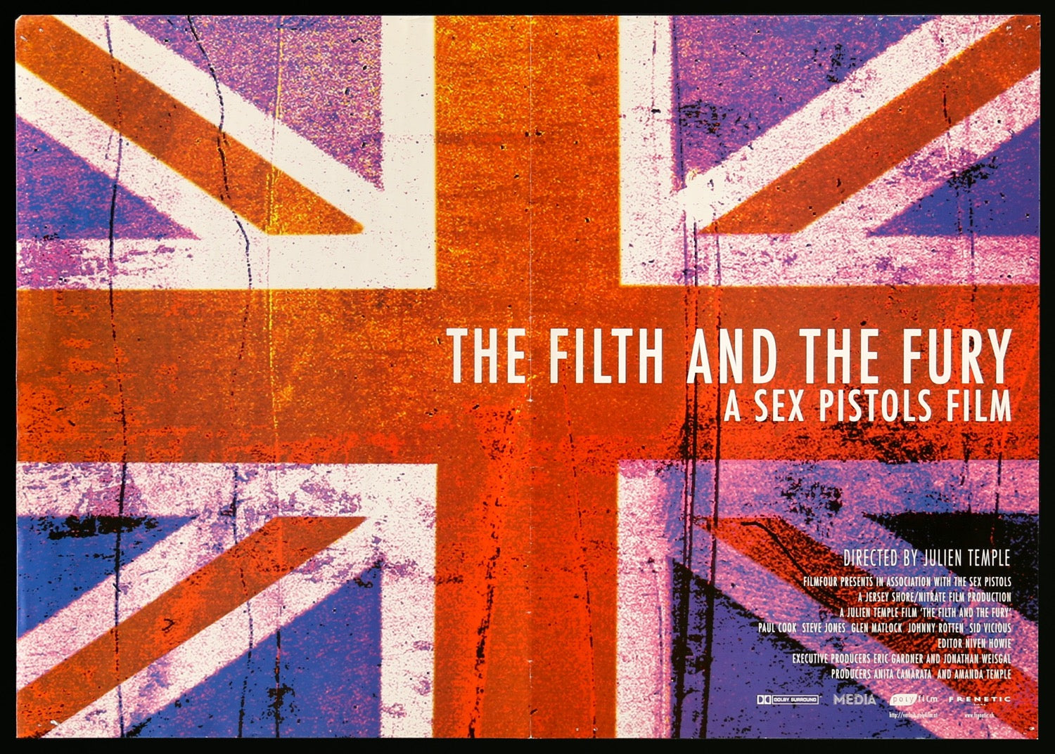 Filth and the Fury (2000) original movie poster for sale at Originalfilmart
