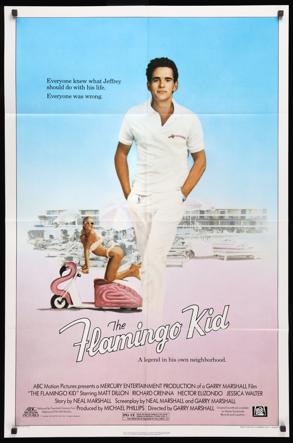 Flamingo Kid (1984) original movie poster for sale at Originalfilmart