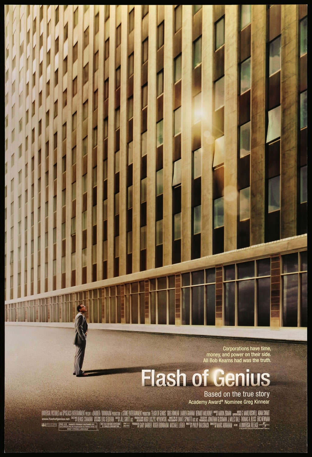 Flash of Genius (2008) original movie poster for sale at Originalfilmart