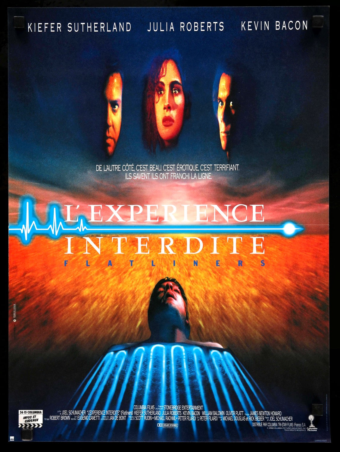 Flatliners (1990) original movie poster for sale at Originalfilmart