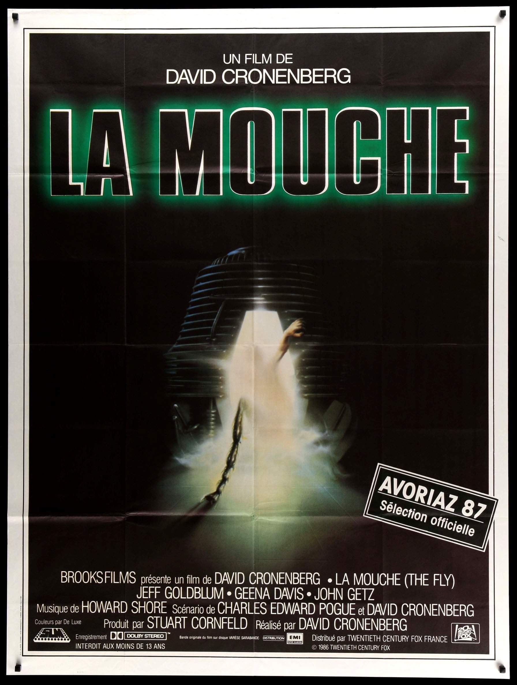 Fly (1986) original movie poster for sale at Originalfilmart