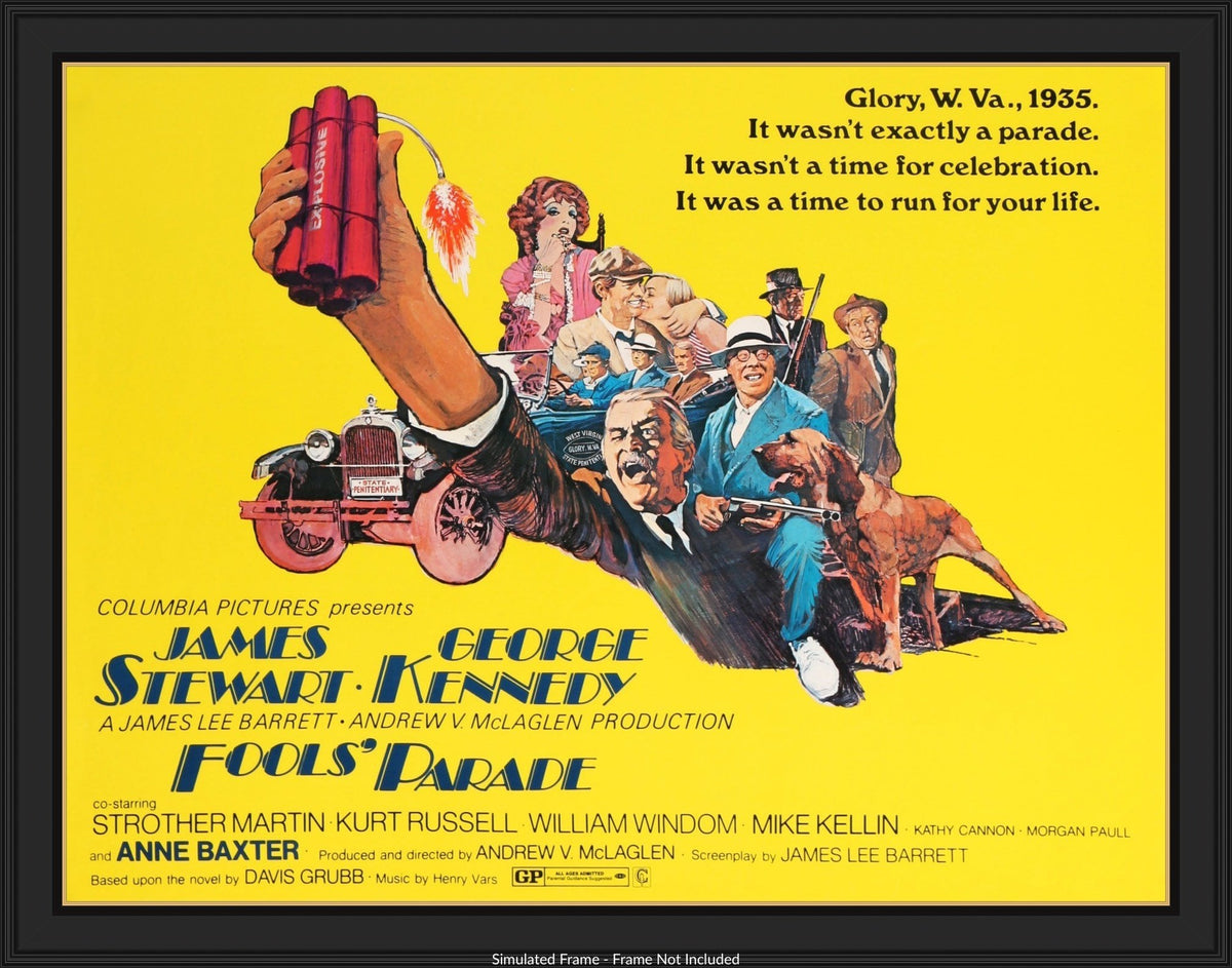 Fools' Parade (1971) original movie poster for sale at Originalfilmart