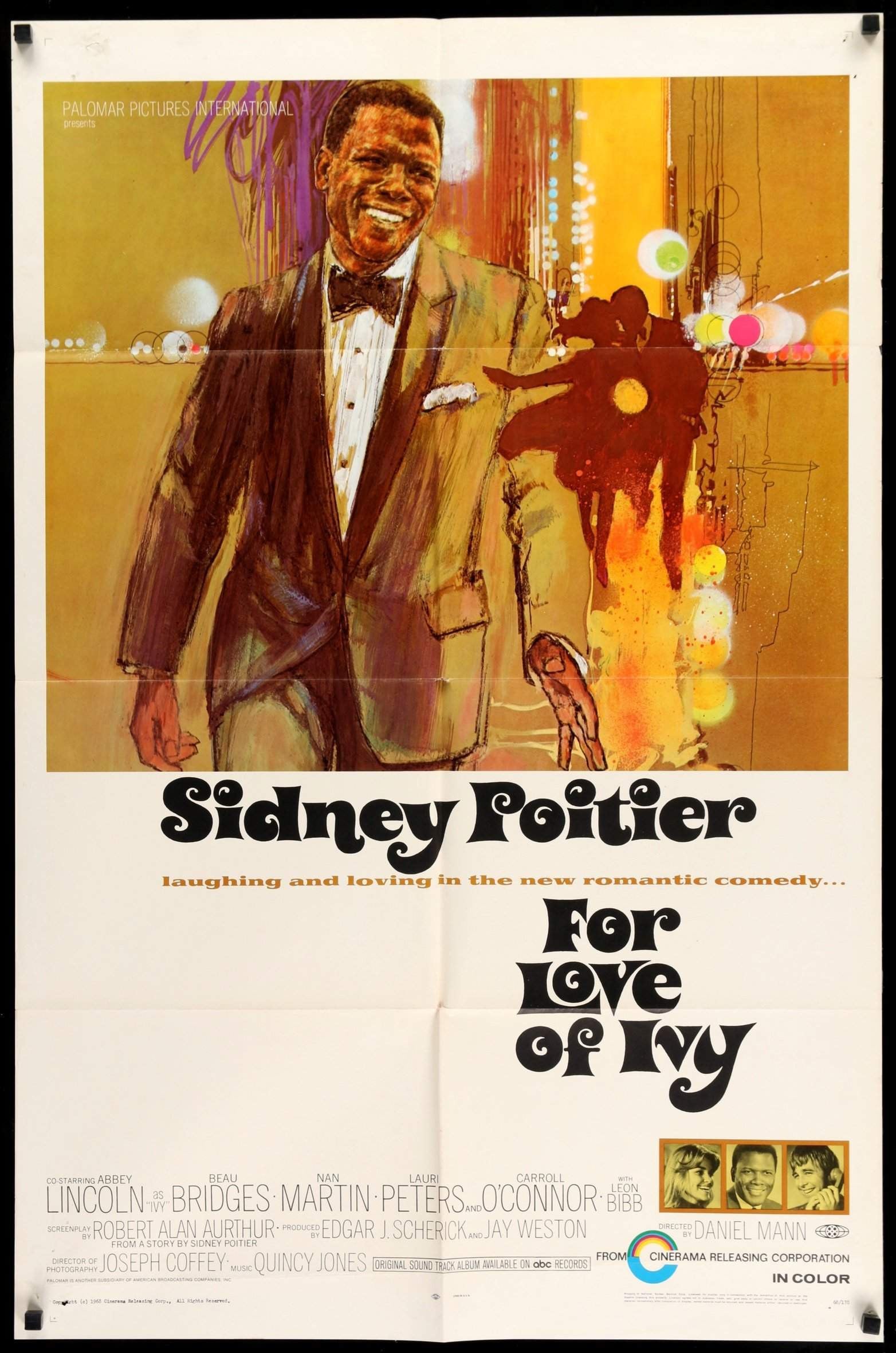 For Love of Ivy (1968) original movie poster for sale at Originalfilmart
