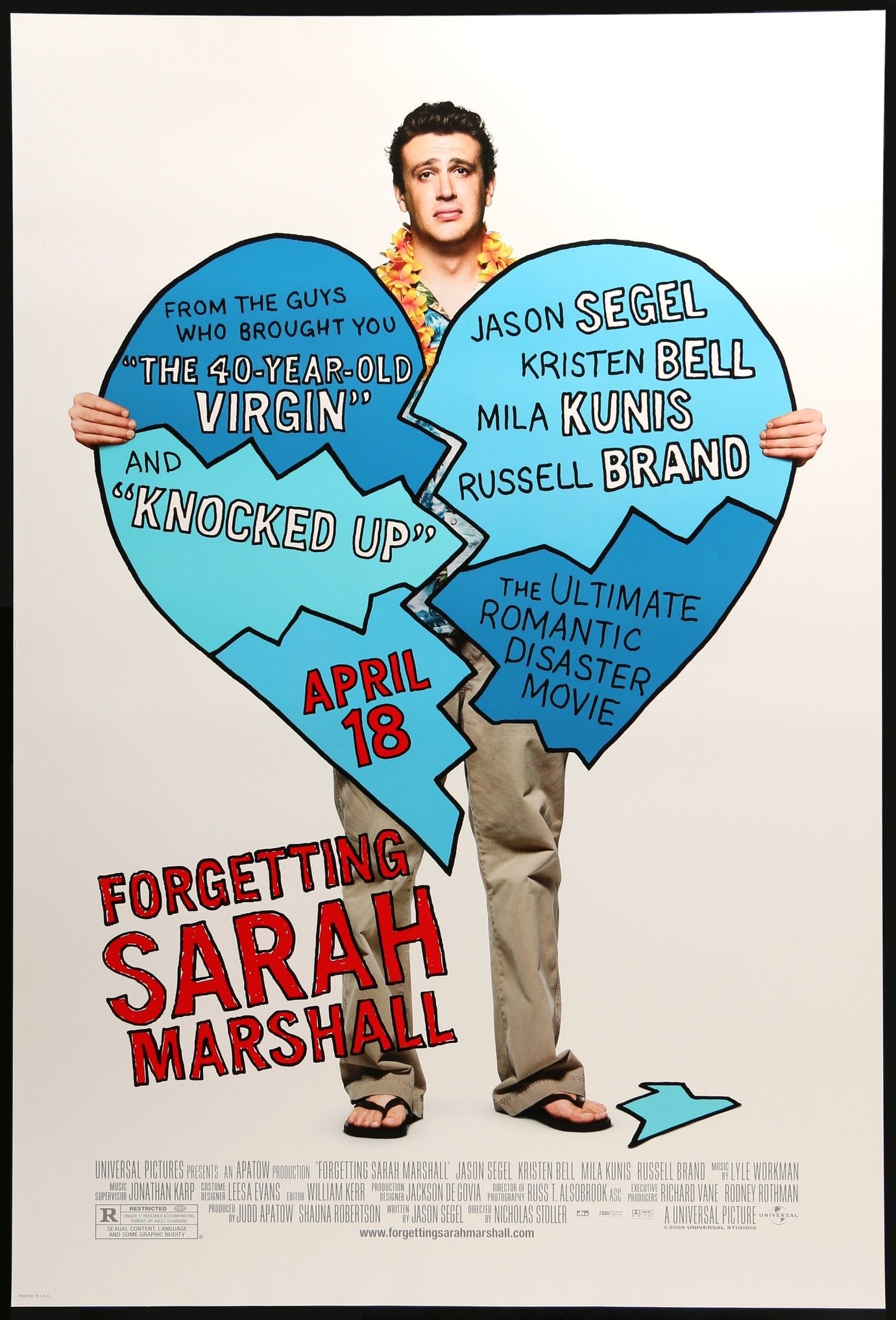 Forgetting Sarah Marshall (2008) original movie poster for sale at Originalfilmart