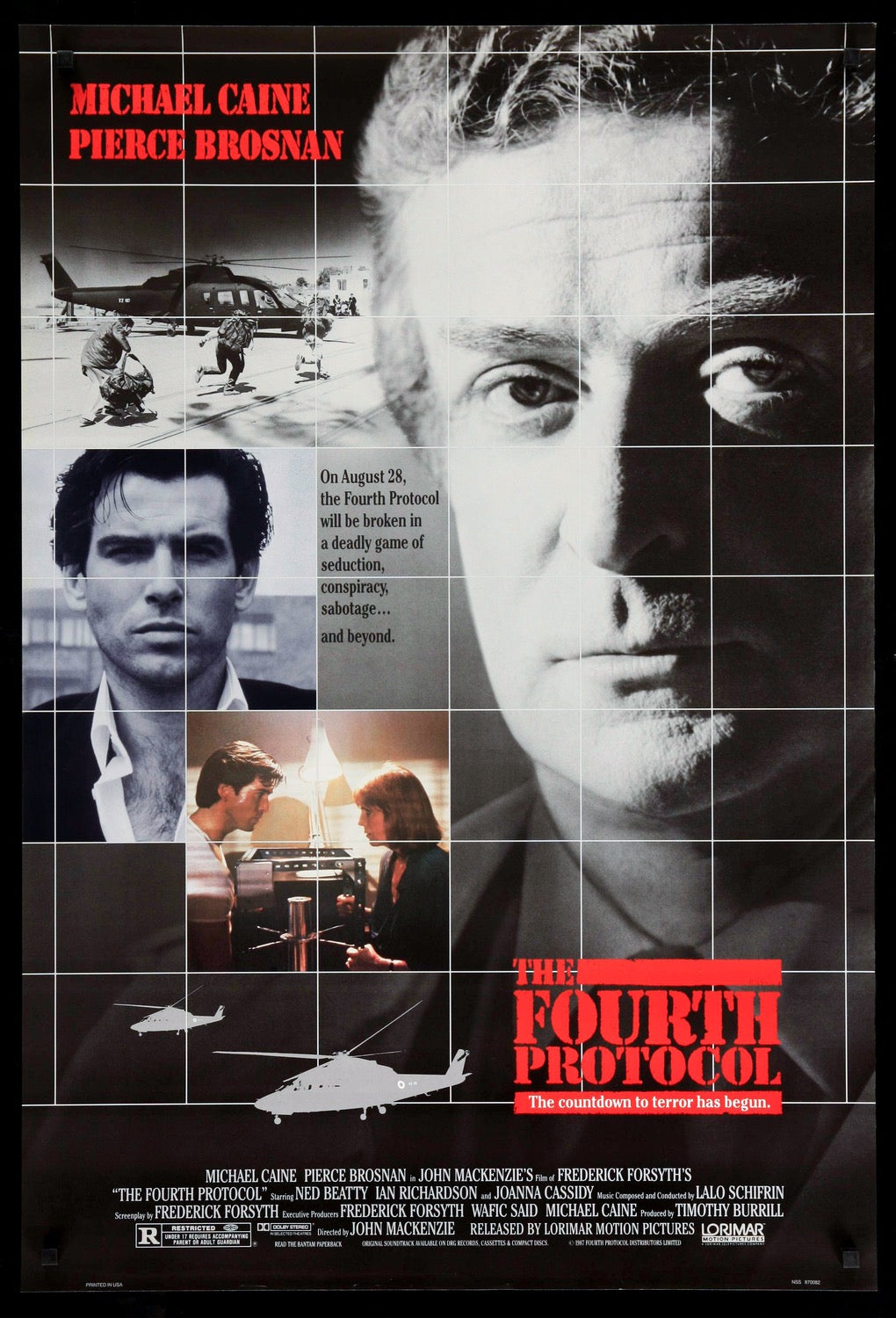 Fourth Protocol (1987) original movie poster for sale at Originalfilmart