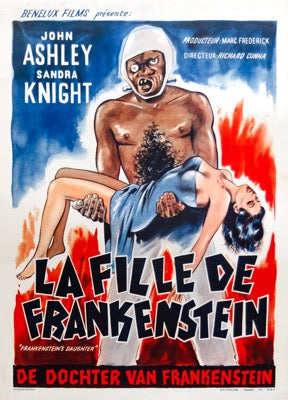 Frankenstein's Daughter (1958) original movie poster for sale at Originalfilmart