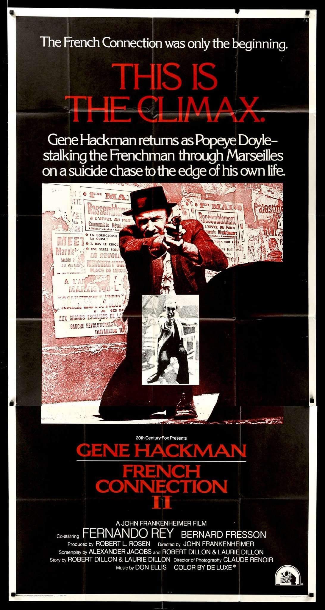 French Connection II (1975) original movie poster for sale at Originalfilmart