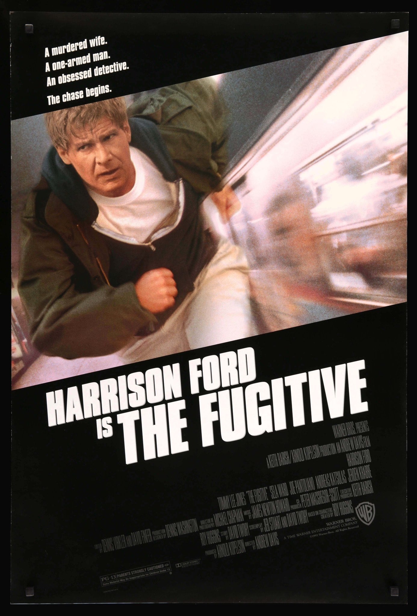 Fugitive (1993) original movie poster for sale at Originalfilmart