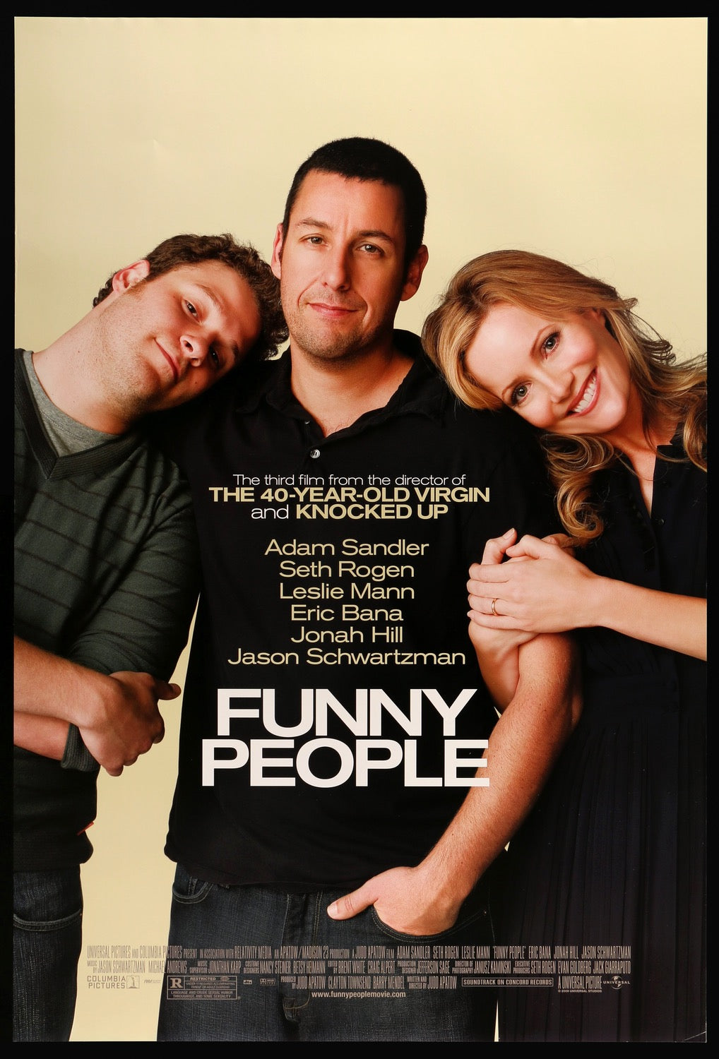 Funny People (2009) original movie poster for sale at Originalfilmart