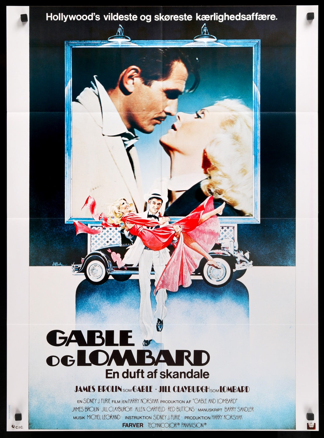 Gable and Lombard (1976) original movie poster for sale at Originalfilmart