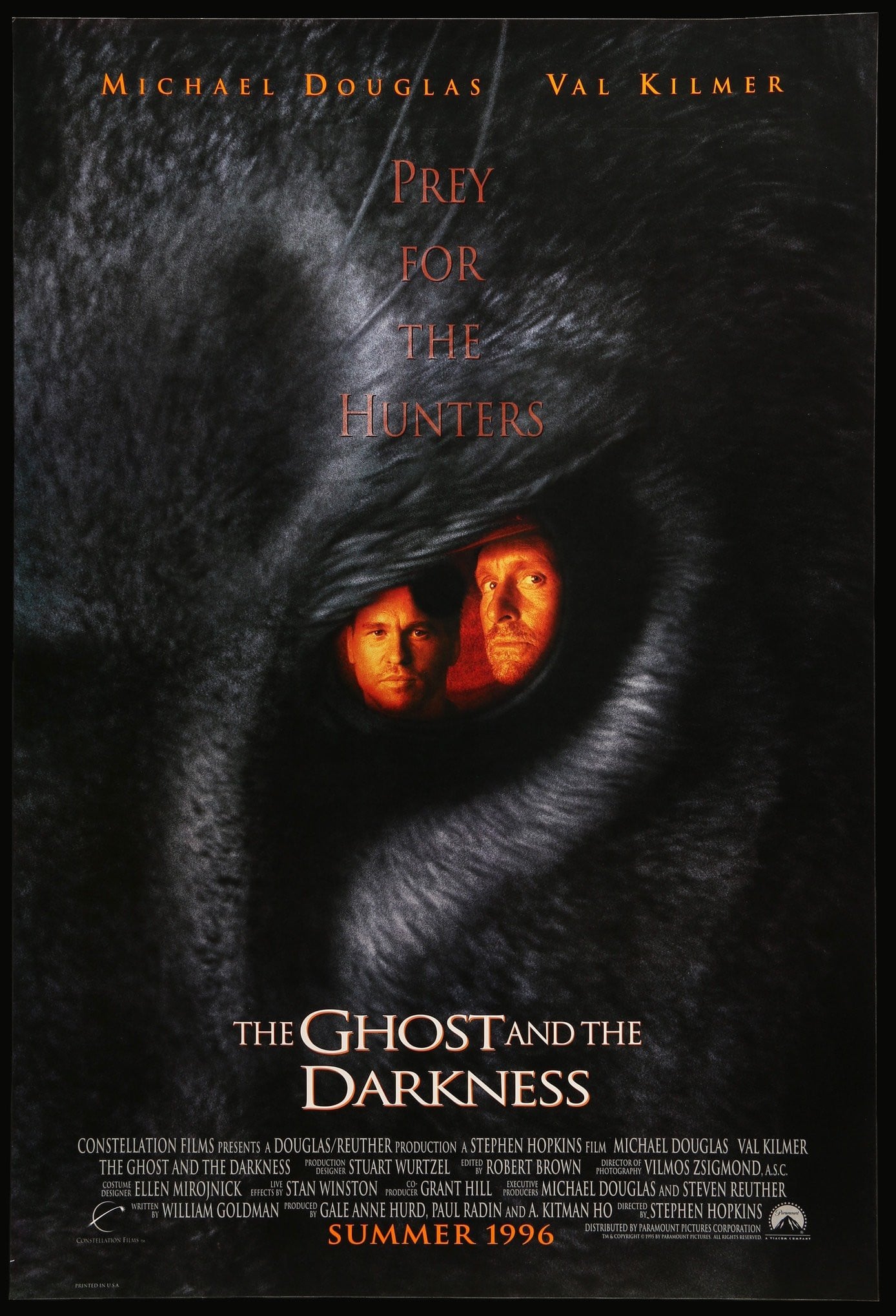 Ghost and the Darkness (1996) original movie poster for sale at Originalfilmart