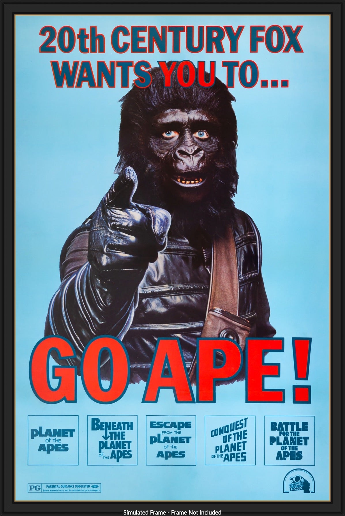Go Ape! (1974) original movie poster for sale at Originalfilmart