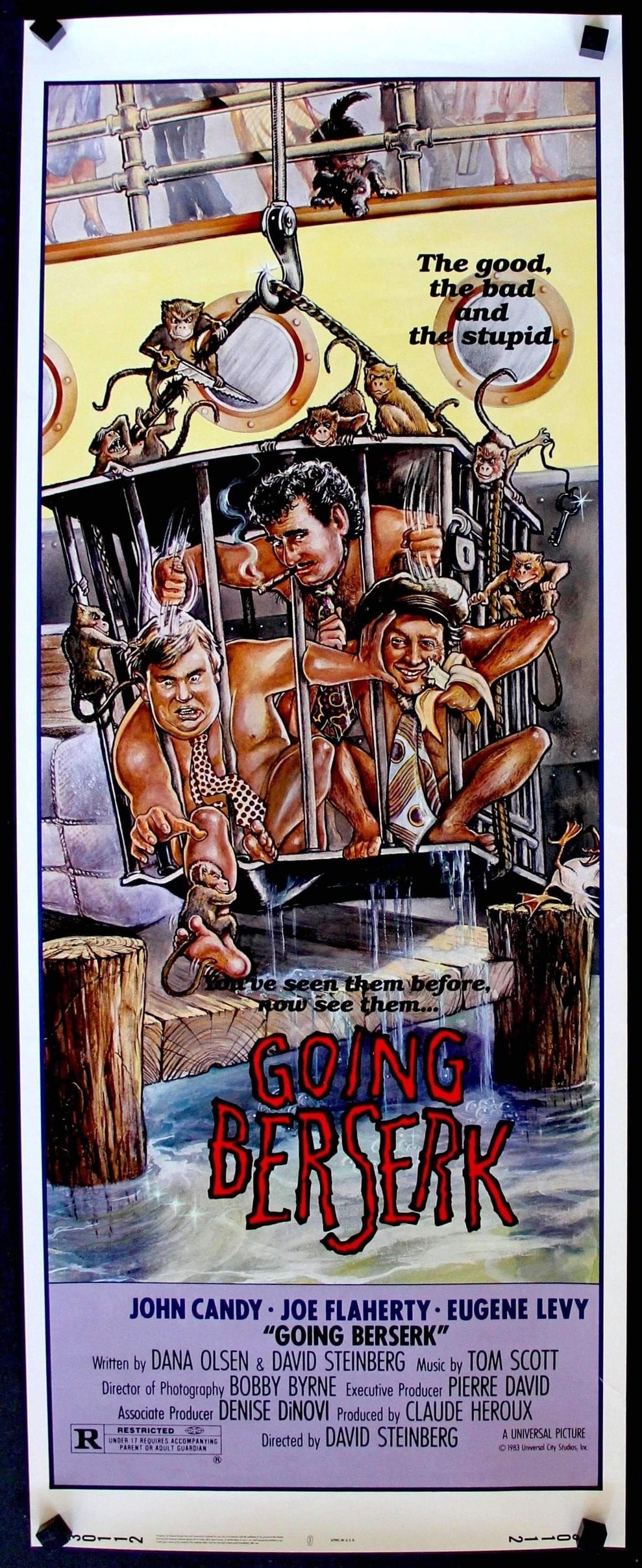 Going Berserk (1983) original movie poster for sale at Originalfilmart