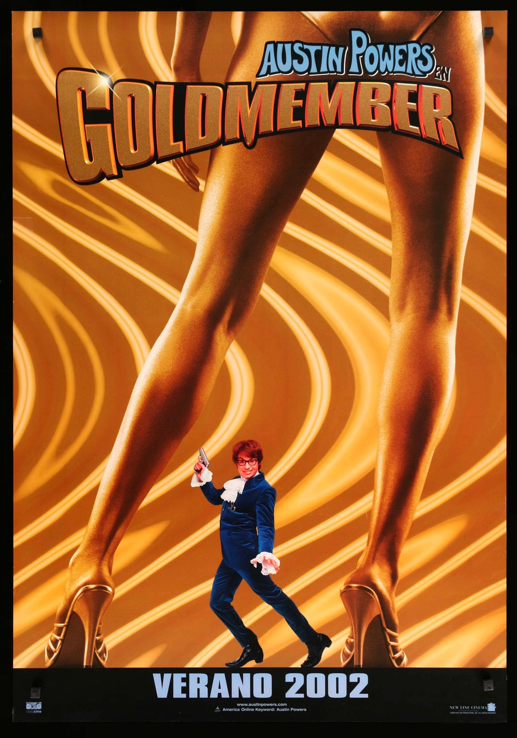 Austin Powers in Goldmember (2002) original movie poster for sale at Originalfilmart