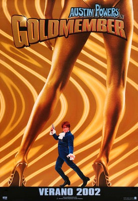Austin Powers in Goldmember (2002) original movie poster for sale at Originalfilmart