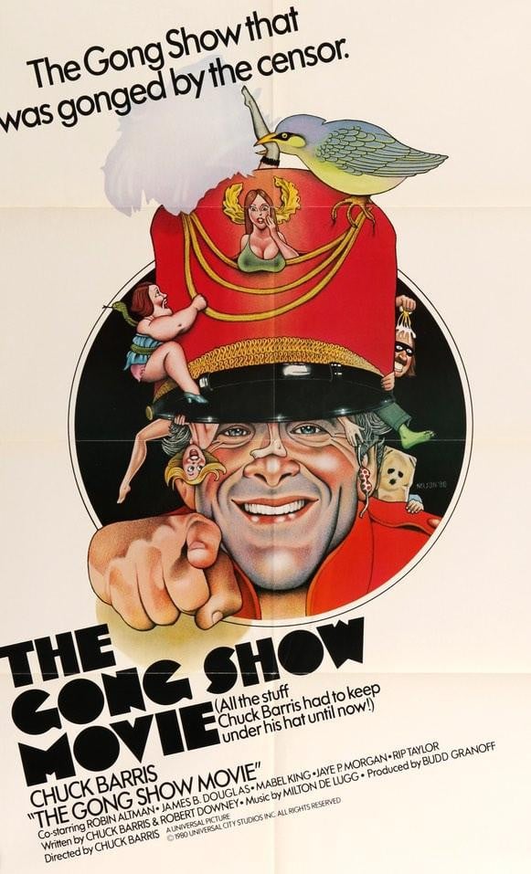 Gong Show Movie (1980) original movie poster for sale at Originalfilmart