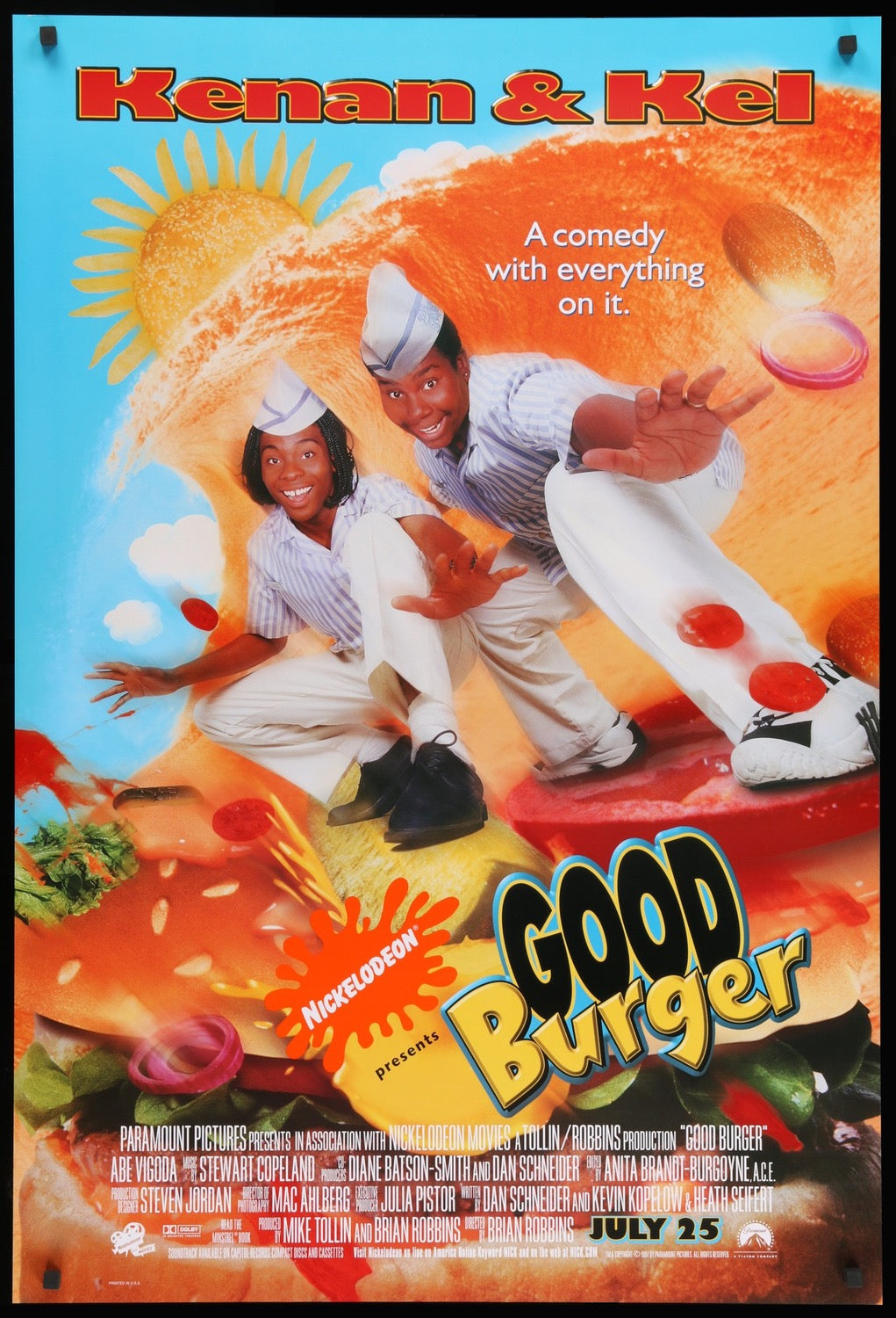 Good Burger (1997) original movie poster for sale at Originalfilmart