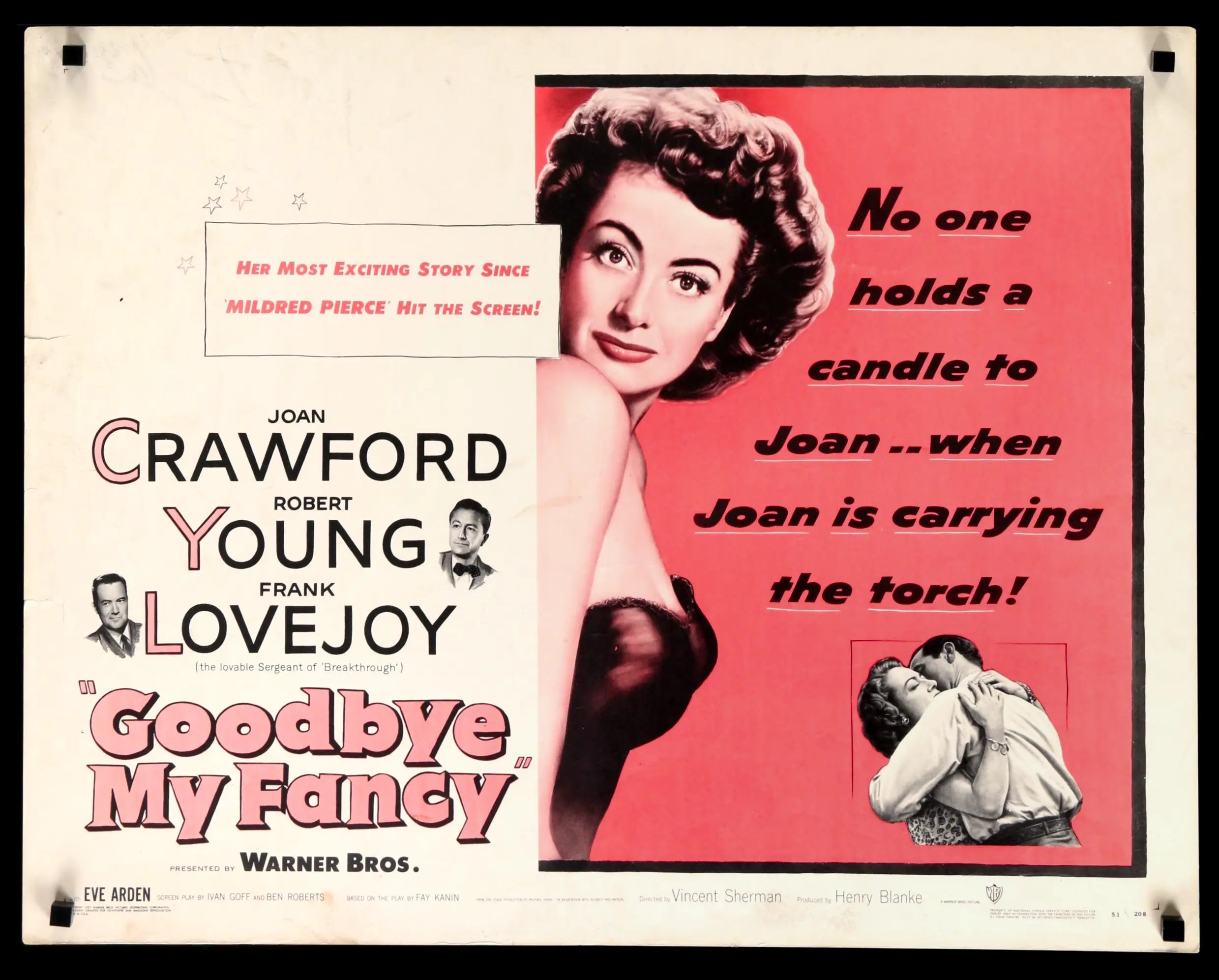 Goodbye, My Fancy (1951) original movie poster for sale at Originalfilmart
