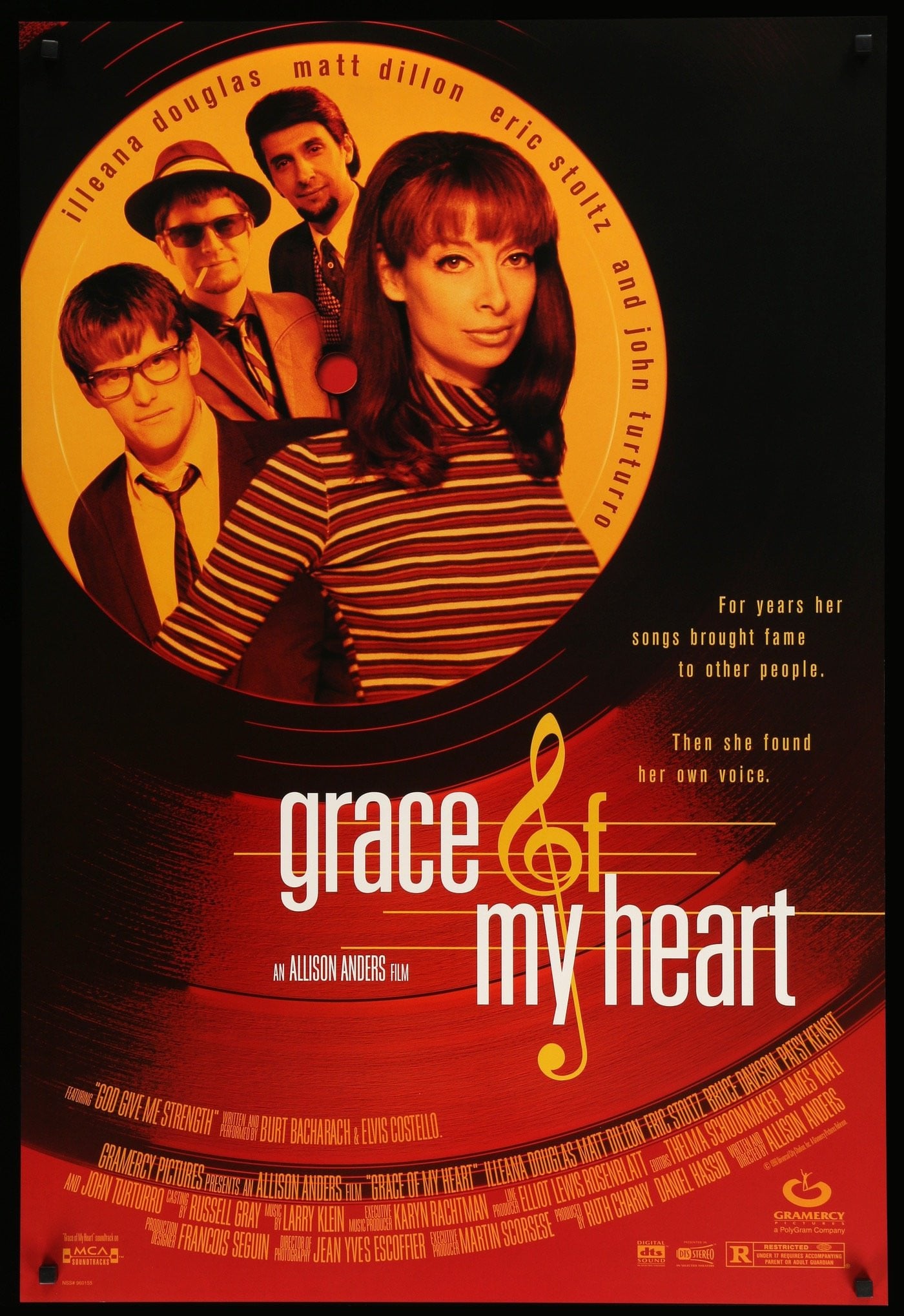 Grace of My Heart (1996) original movie poster for sale at Originalfilmart