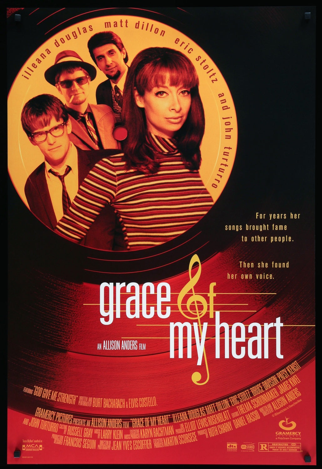 Grace of My Heart (1996) original movie poster for sale at Originalfilmart