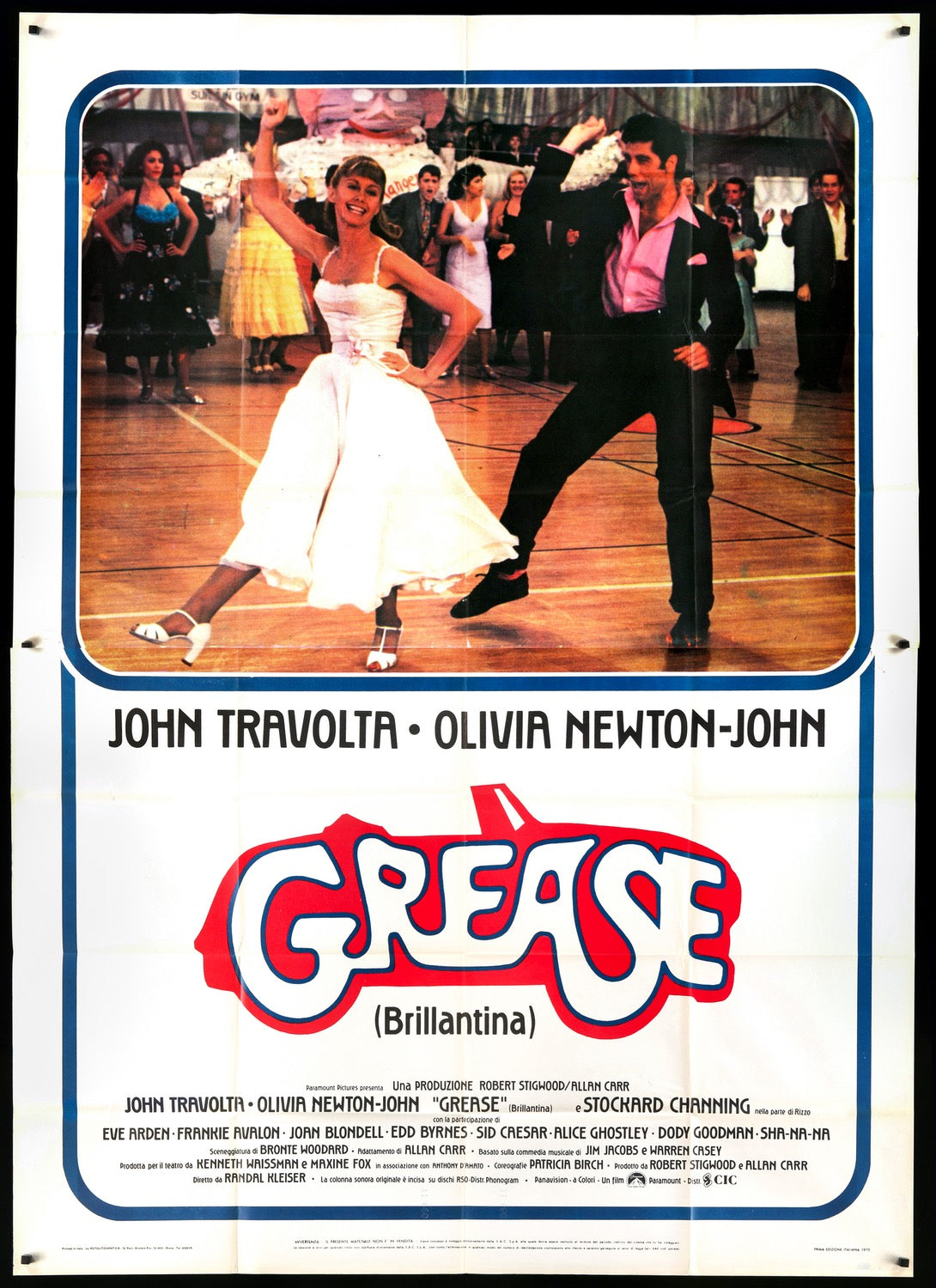 Grease (1978) original movie poster for sale at Originalfilmart