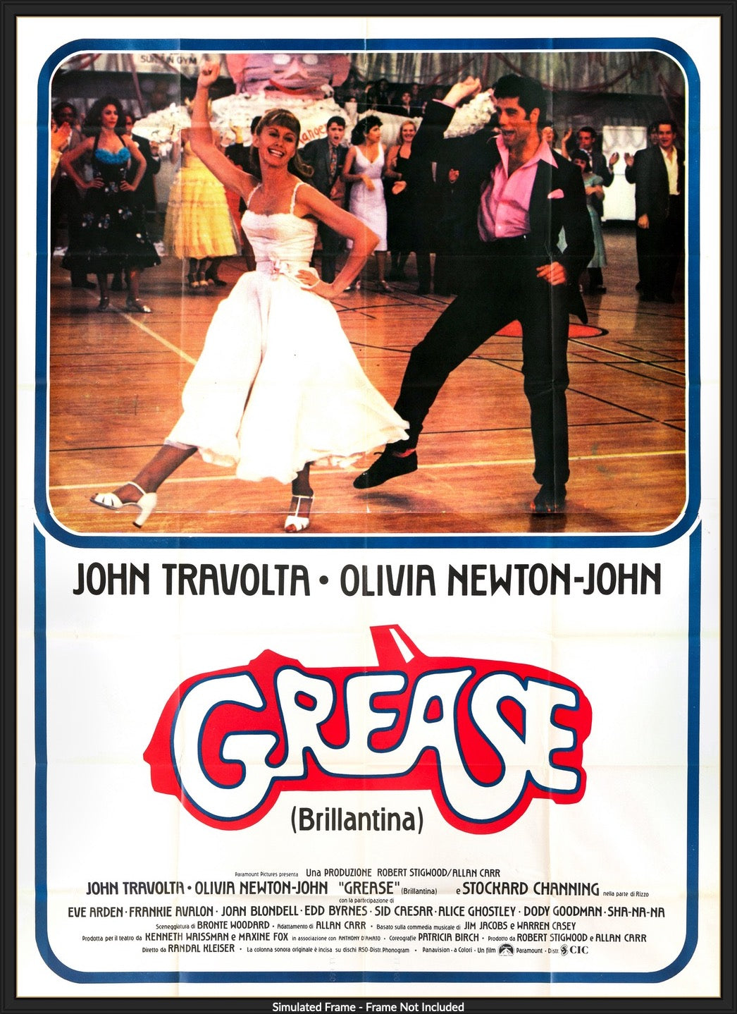 Grease (1978) original movie poster for sale at Originalfilmart