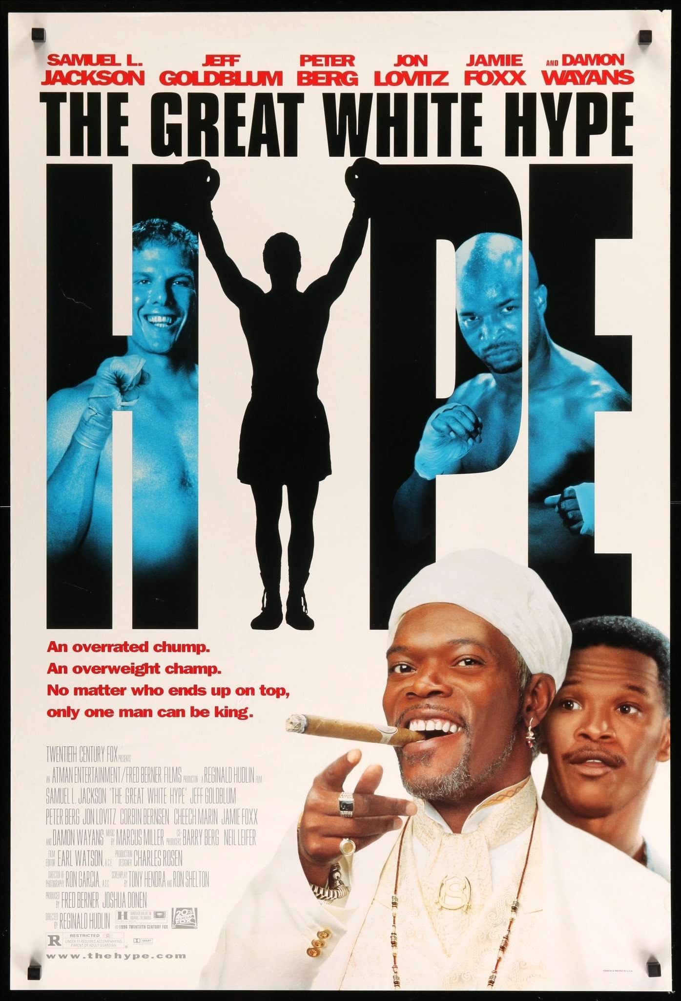 Great White Hype (1996) original movie poster for sale at Originalfilmart