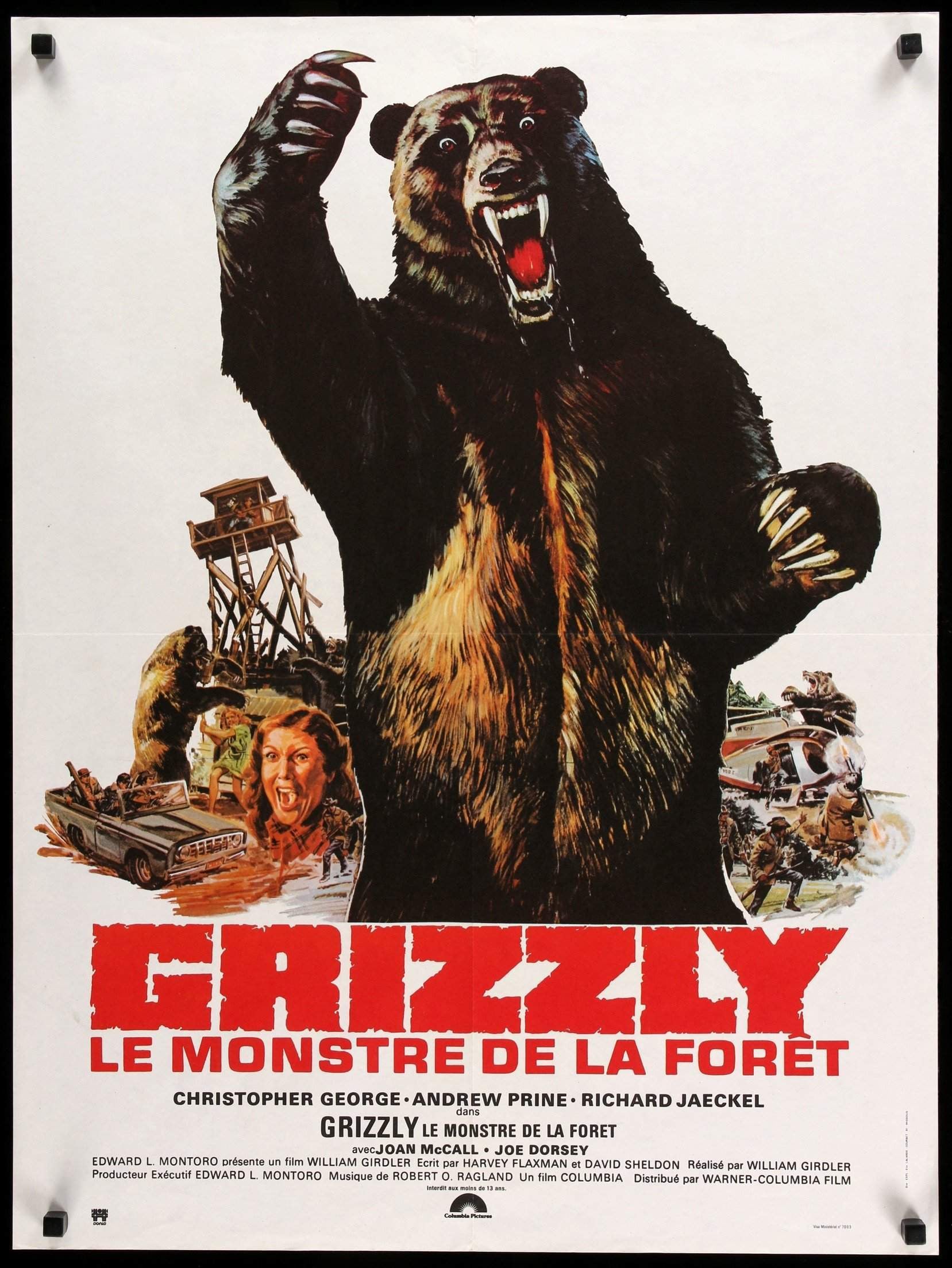 Grizzly (1976) original movie poster for sale at Originalfilmart