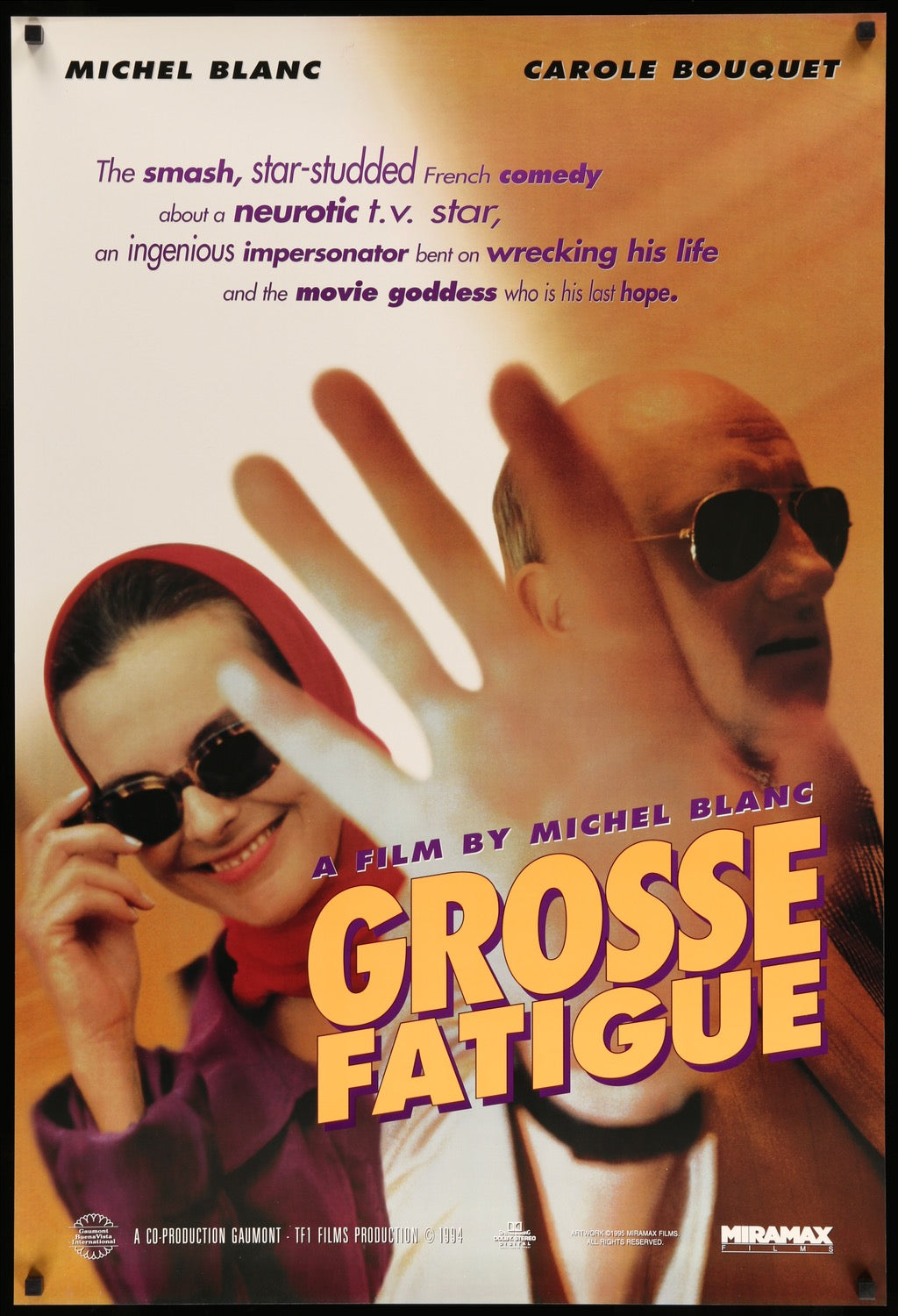 Grosse Fatigue (1994) original movie poster for sale at Originalfilmart